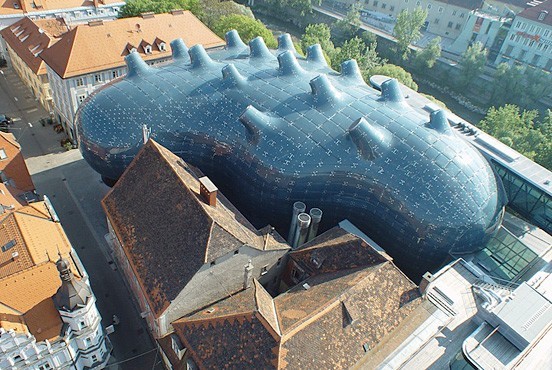 未來主義風(fēng)格的格拉茨美術(shù)館設(shè)計（Kunsthaus Graz）